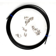 Shimano SP51 SIS outer gear casing with silicon grease; black 5 mm (7.6 metre roll)