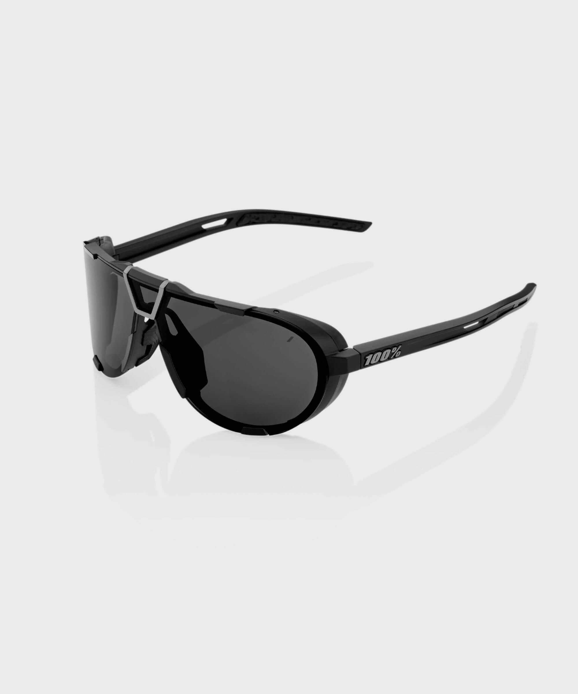 100% Westcraft Glasses - Matte Black / Smoke Lens