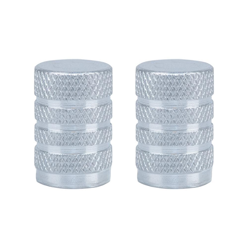 Oxford Valve Caps Silver