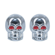 Oxford Skeleton Valve Caps Silver