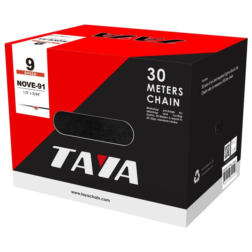 Taya Nove-91 9 Speed Chain 30m Workshop Roll