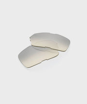 100% Eastcraft Replacement Dual Lens - Low-light Yellow Silver Mirror