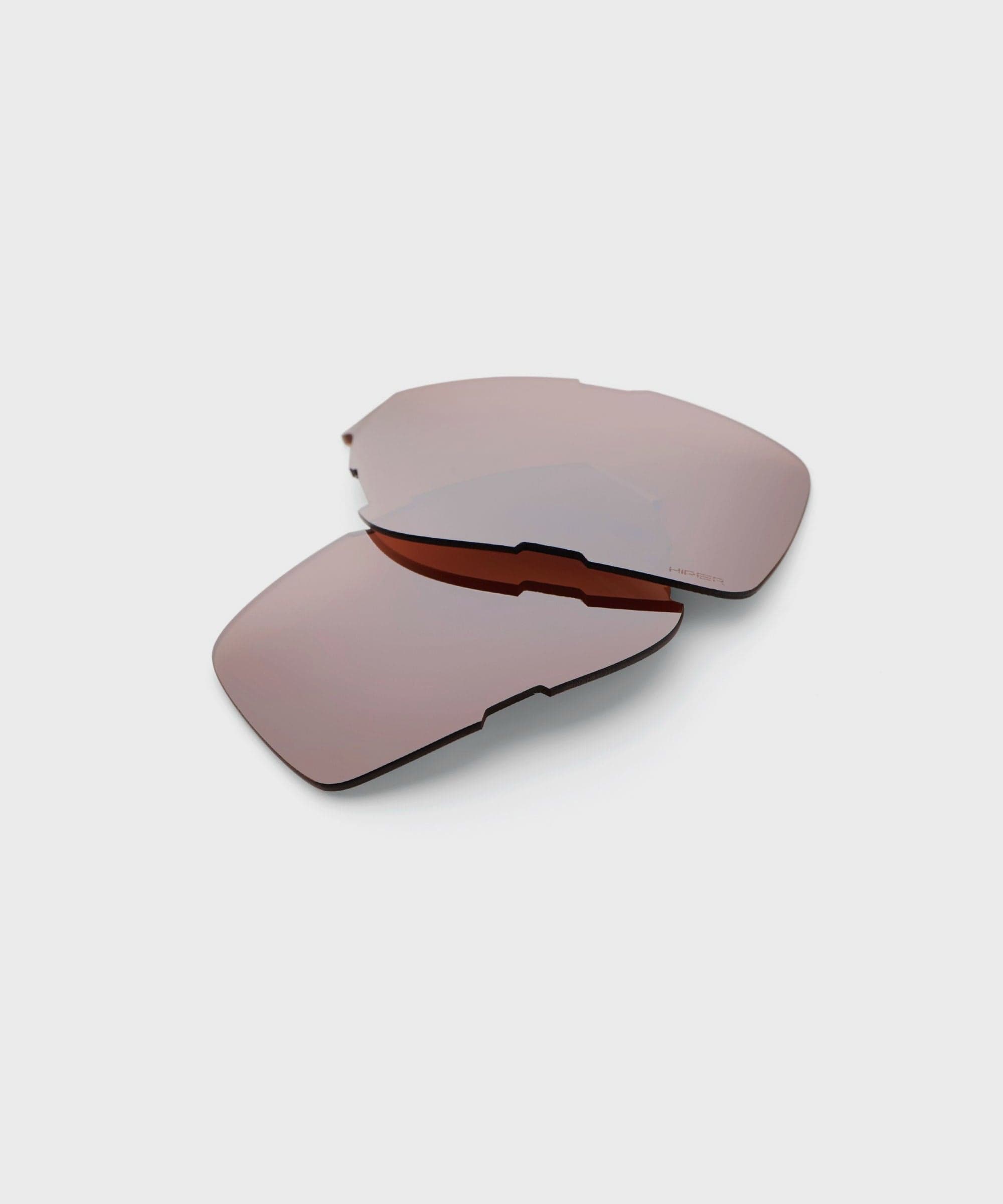 100% Eastcraft Replacement Dual Lens - HiPER Crimson Silver Mirror