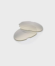 100% Westcraft Replacement Dual Lens - Low-light Yellow Silver Mirror