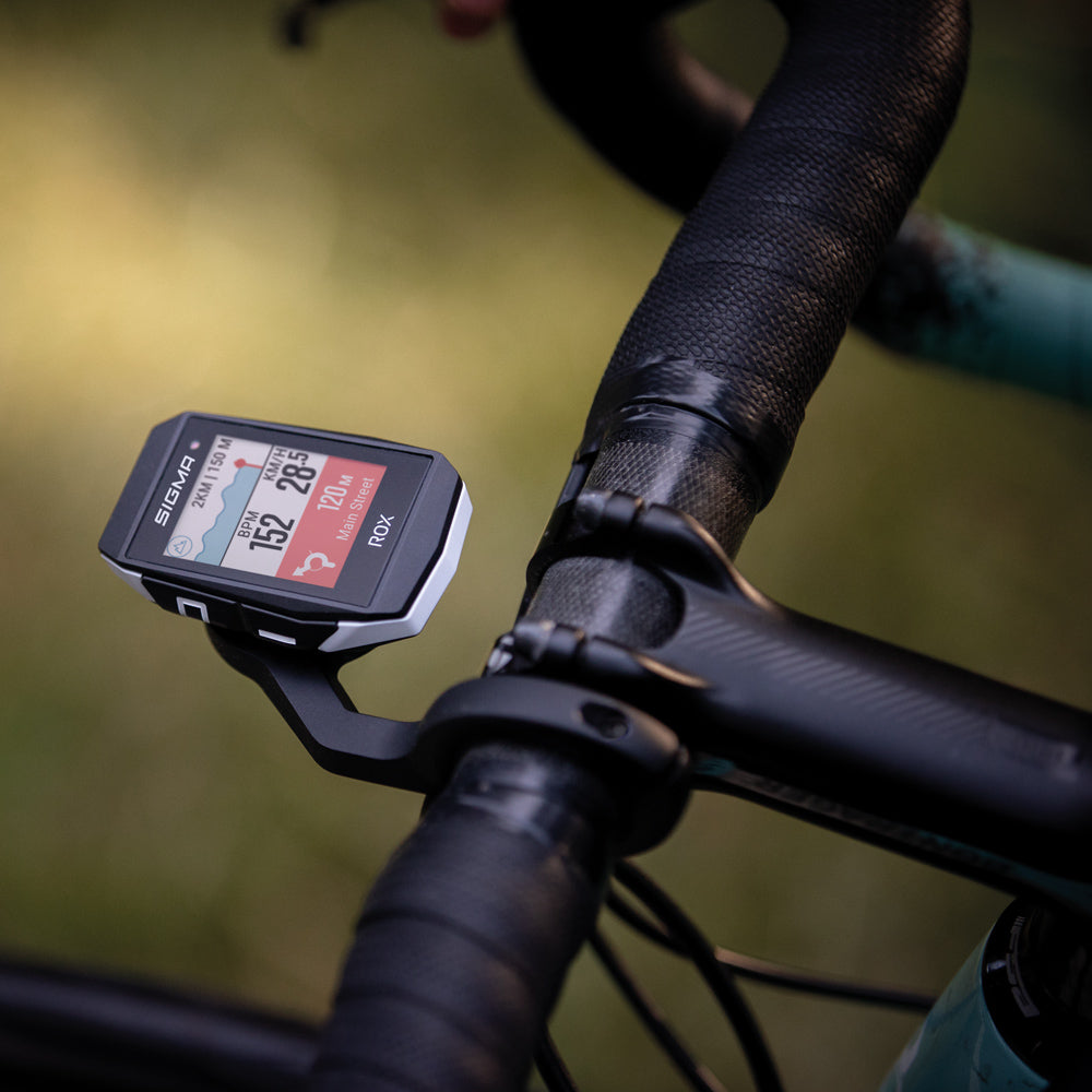 Sigma ROX 11.1 EVO GPS Cycle Computer (White) Sensor Set
