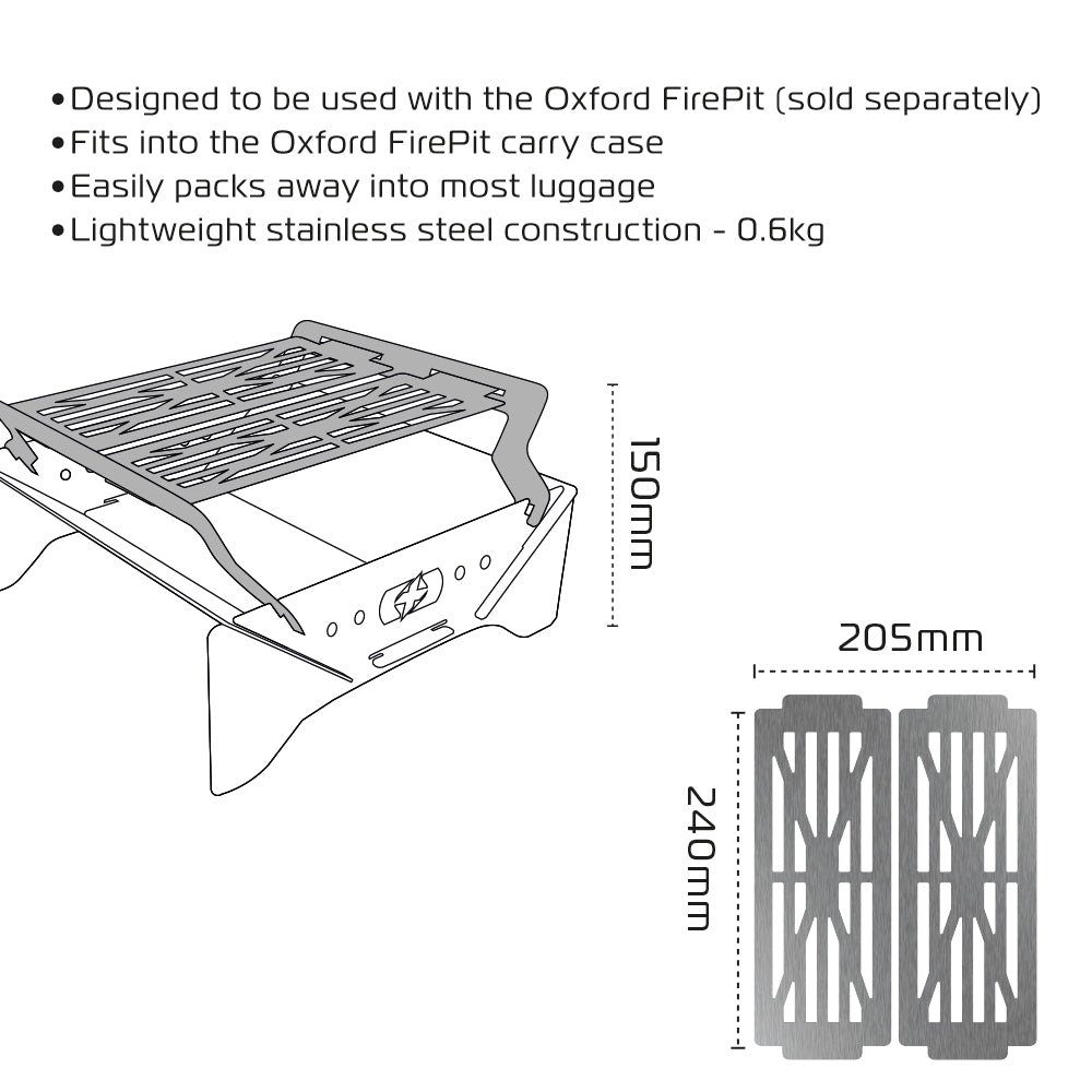 Oxford Grill for FirePit