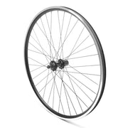 Rear Wheel 26" MTB Freewheel Black D/Wall QR Disc Ready