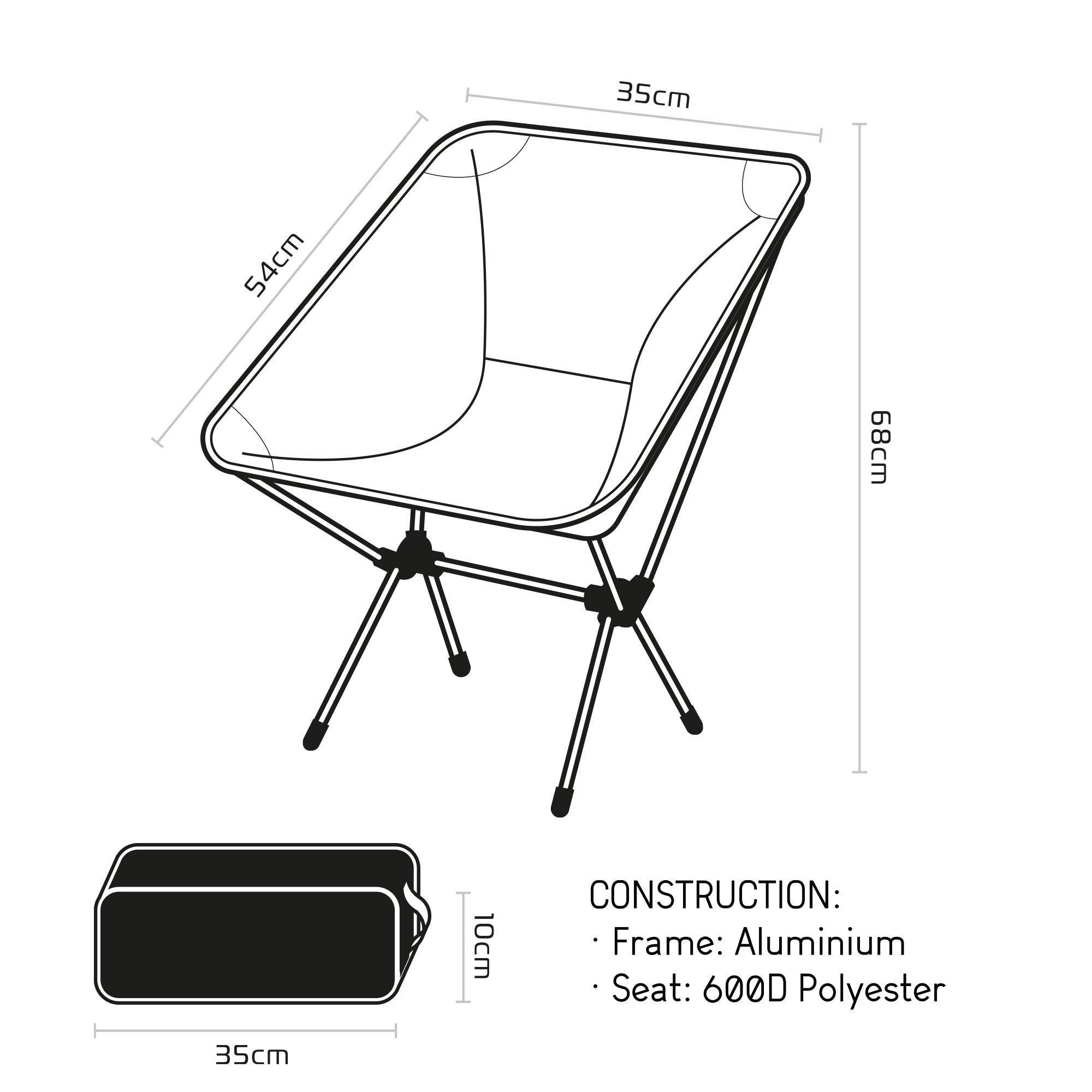 Oxford Camping Chair