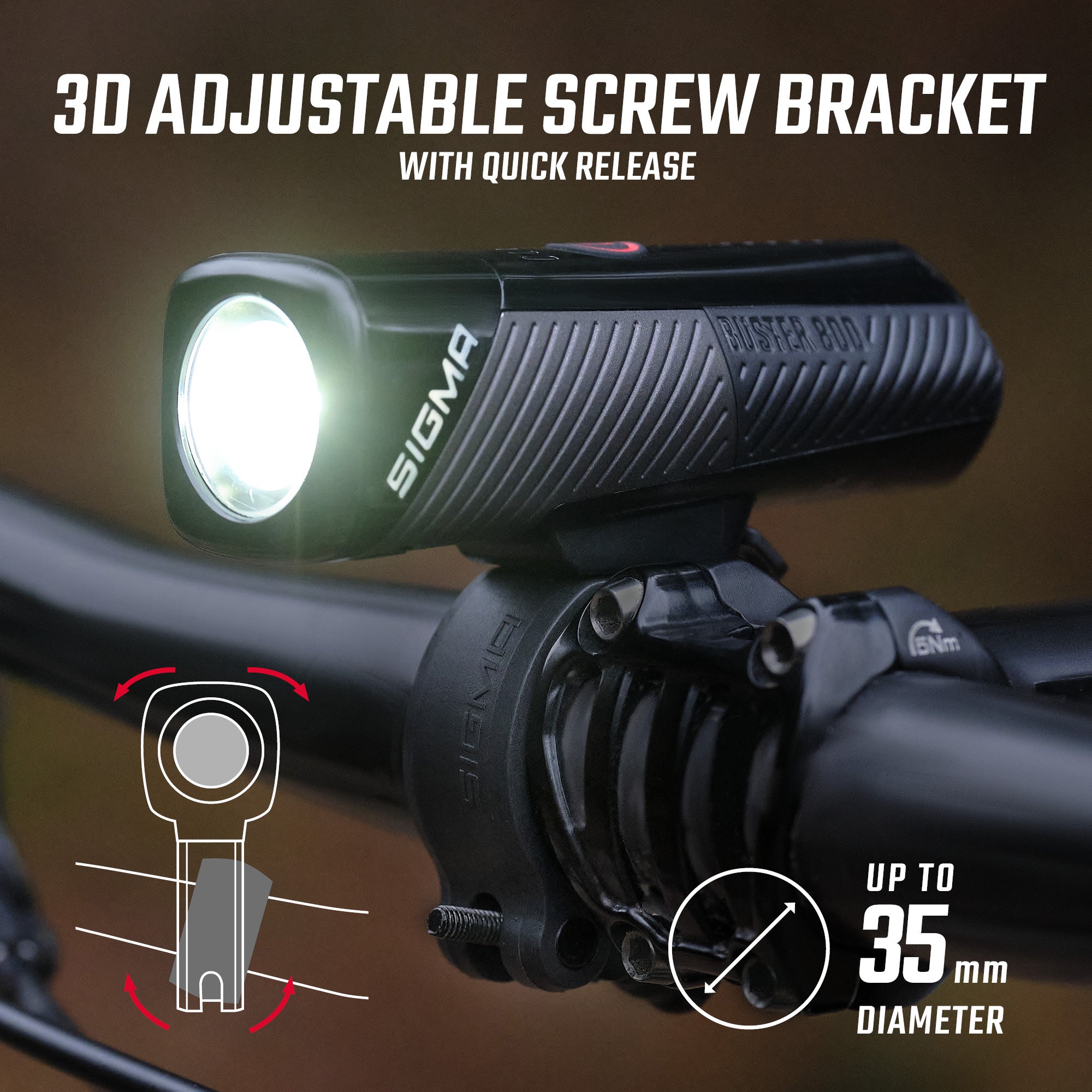 Sigma Buster 800 & RL 150 Lightset