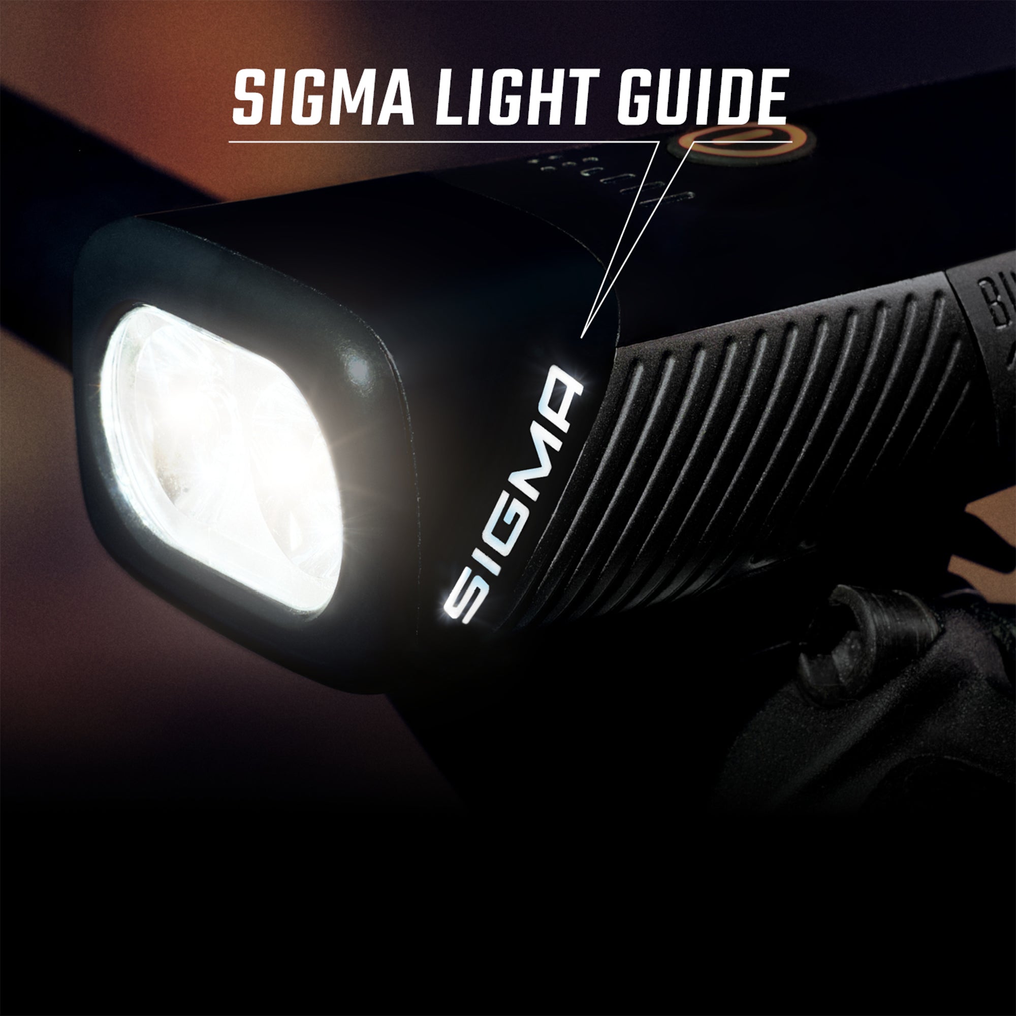 Sigma Buster 1100 Headlight w/hbar mount