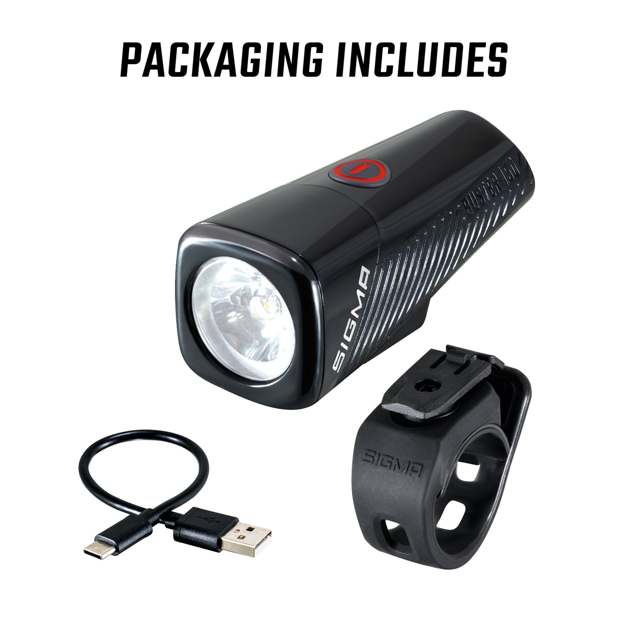 Sigma Buster 150 Headlight w/hbar mount
