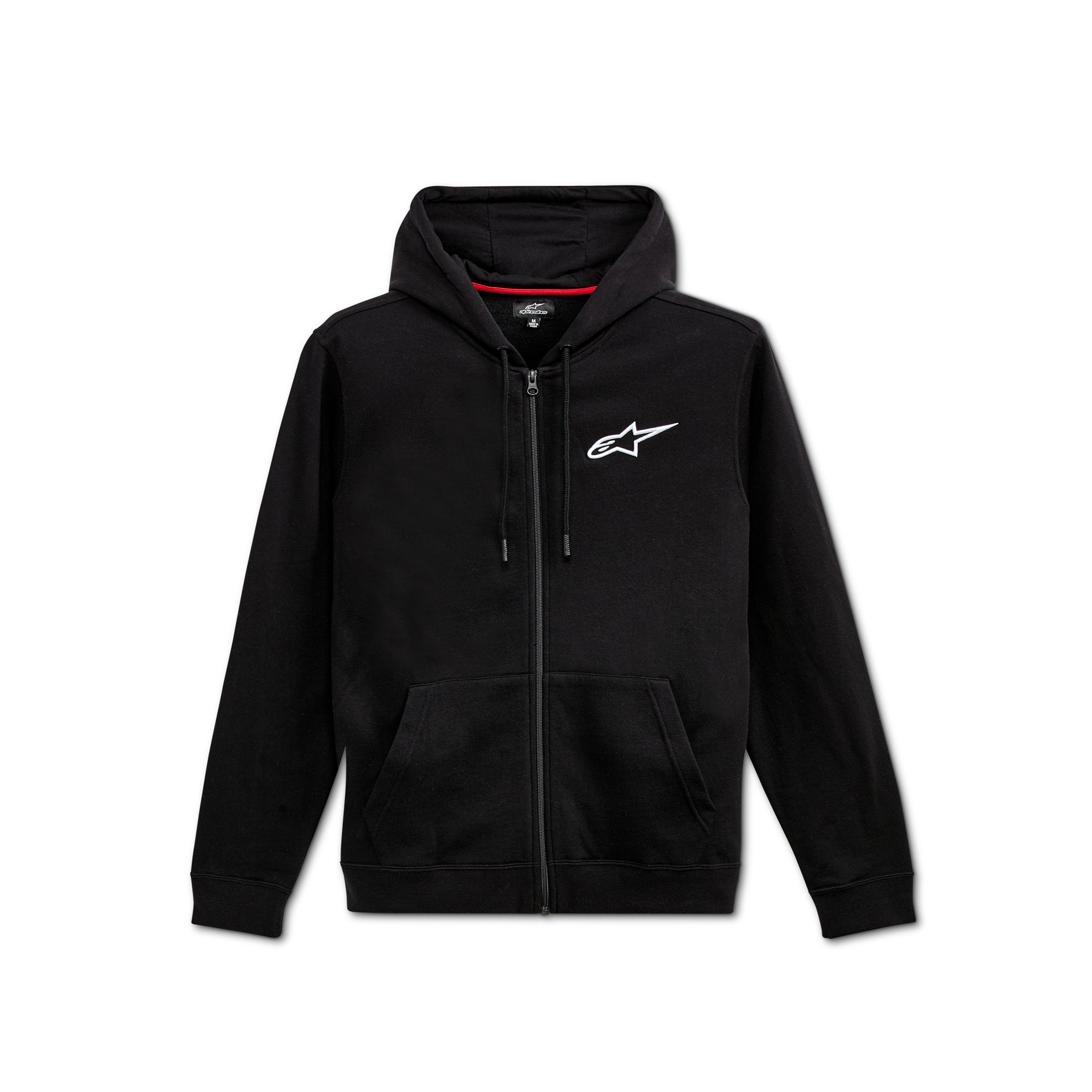 Ageless Chest Hoodie Black White S