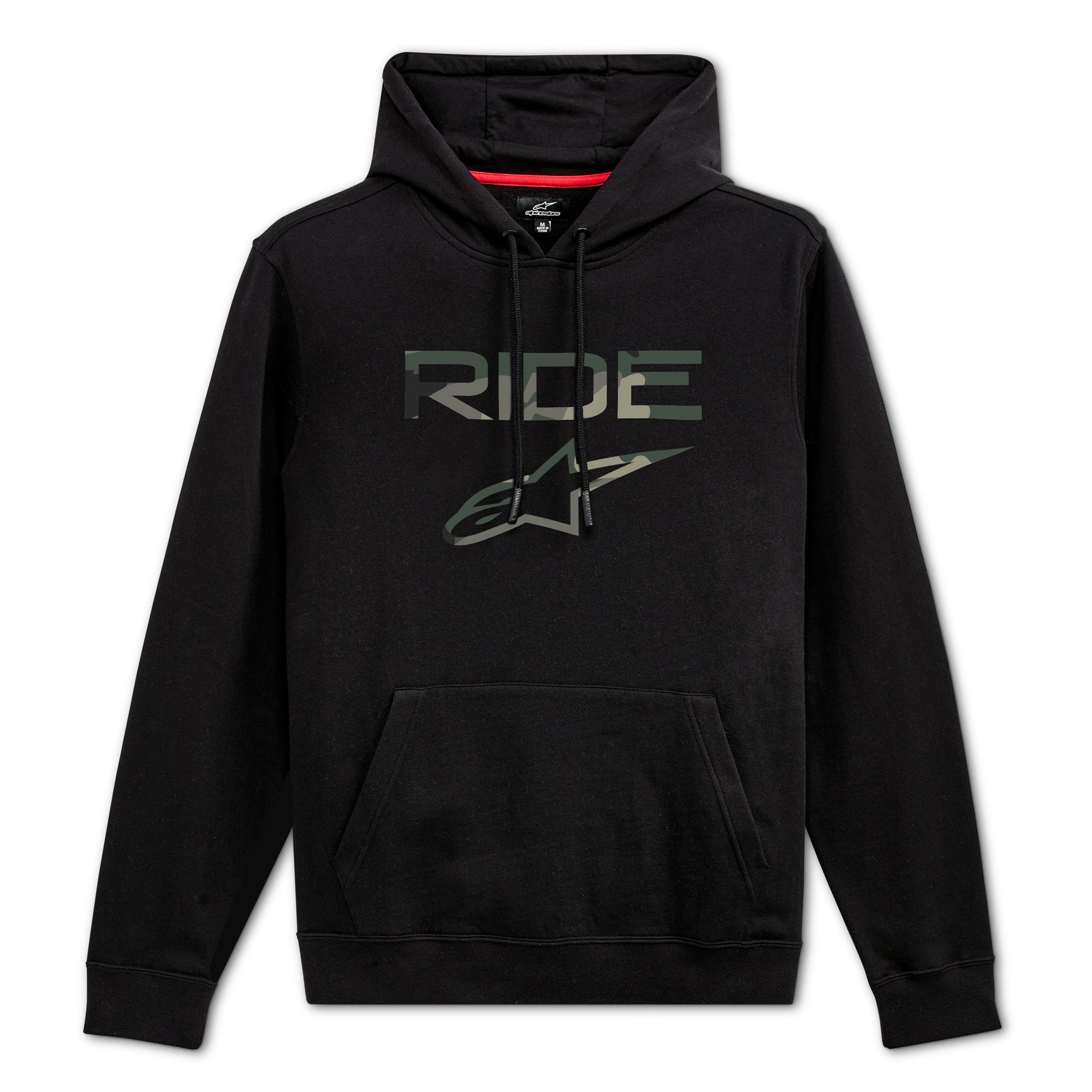 Ride 2.0 Camo Hoodie Black XL
