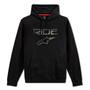 Ride 2.0 Camo Hoodie Black M