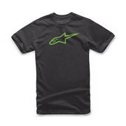 ess Classic Tee Black/Green S