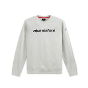 Linear Crew Fleece Silver Black 2XL