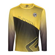 G-Form Mens LS Podium Jersey Yellow/Black S