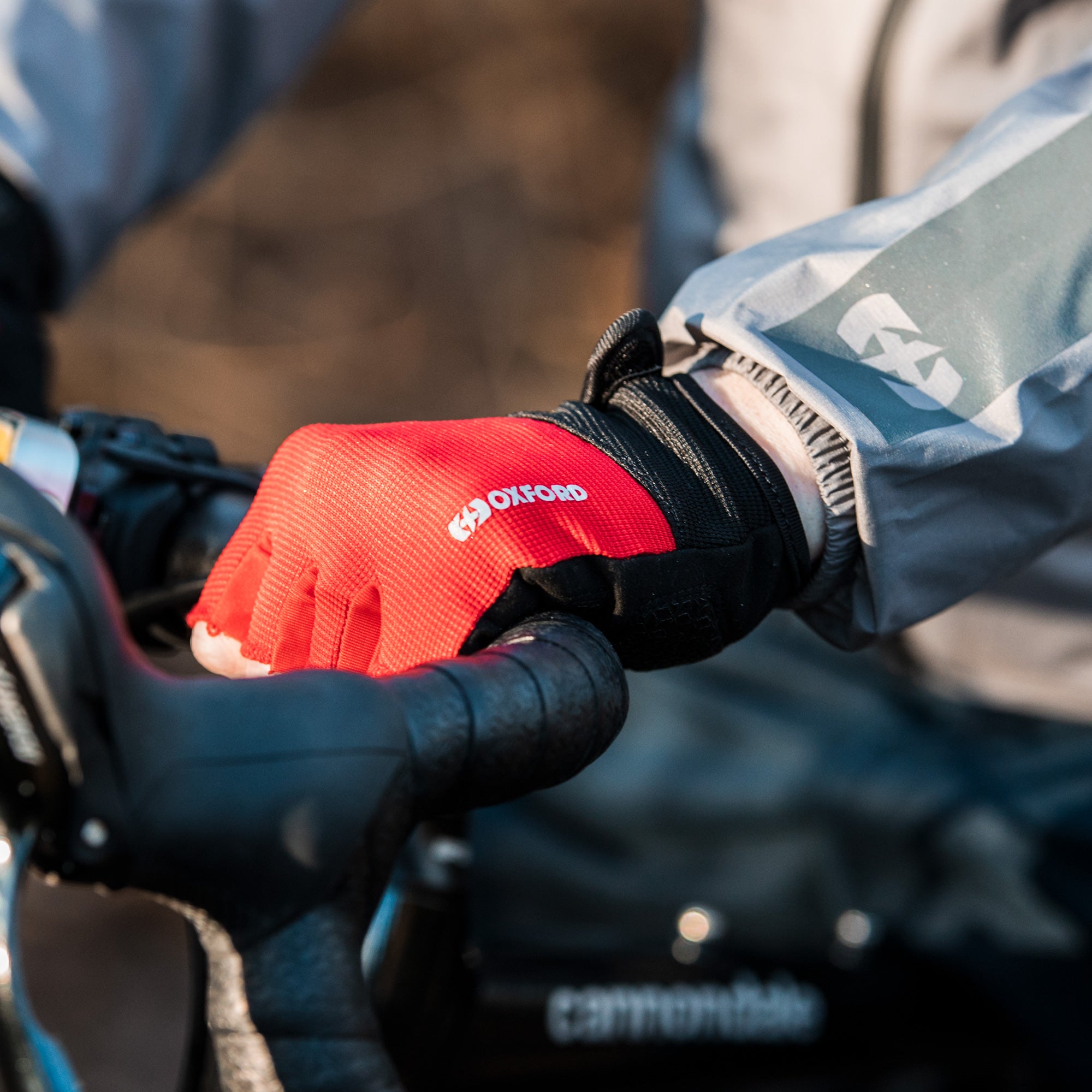 Oxford All-Road Mitts Red S