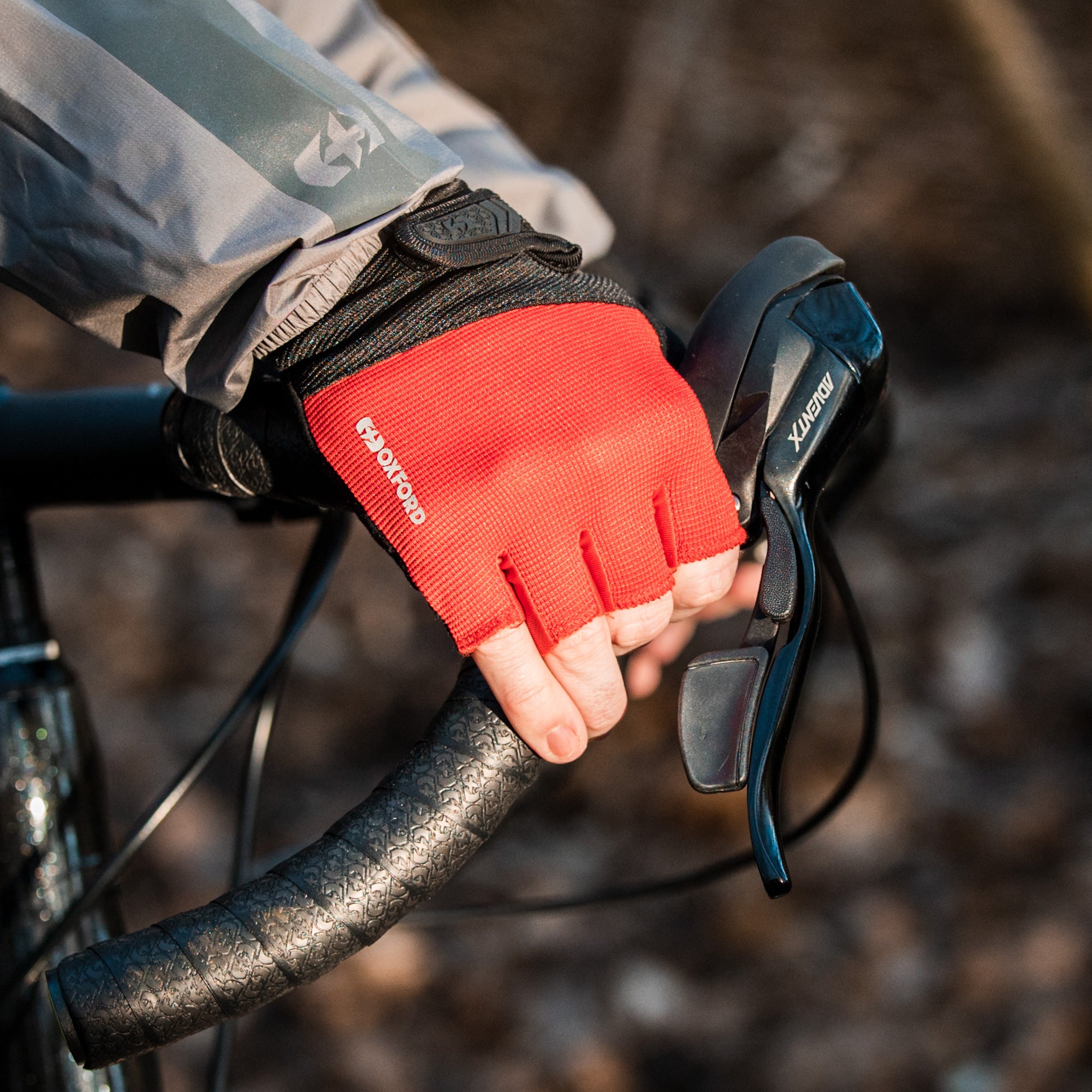 Oxford All-Road Mitts Red XS