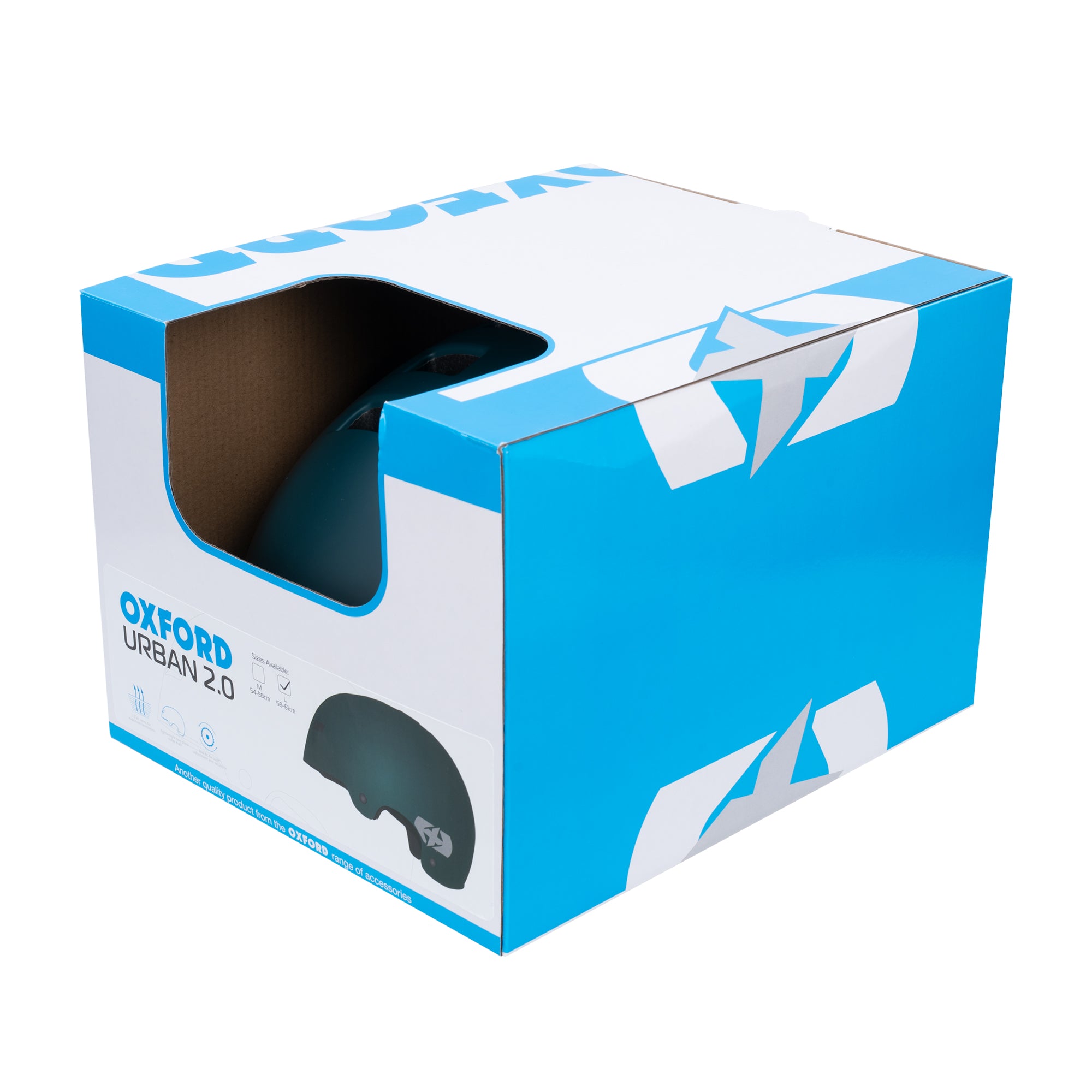 Oxford Urban 2.0 Helmet 59-61cm Matt Green