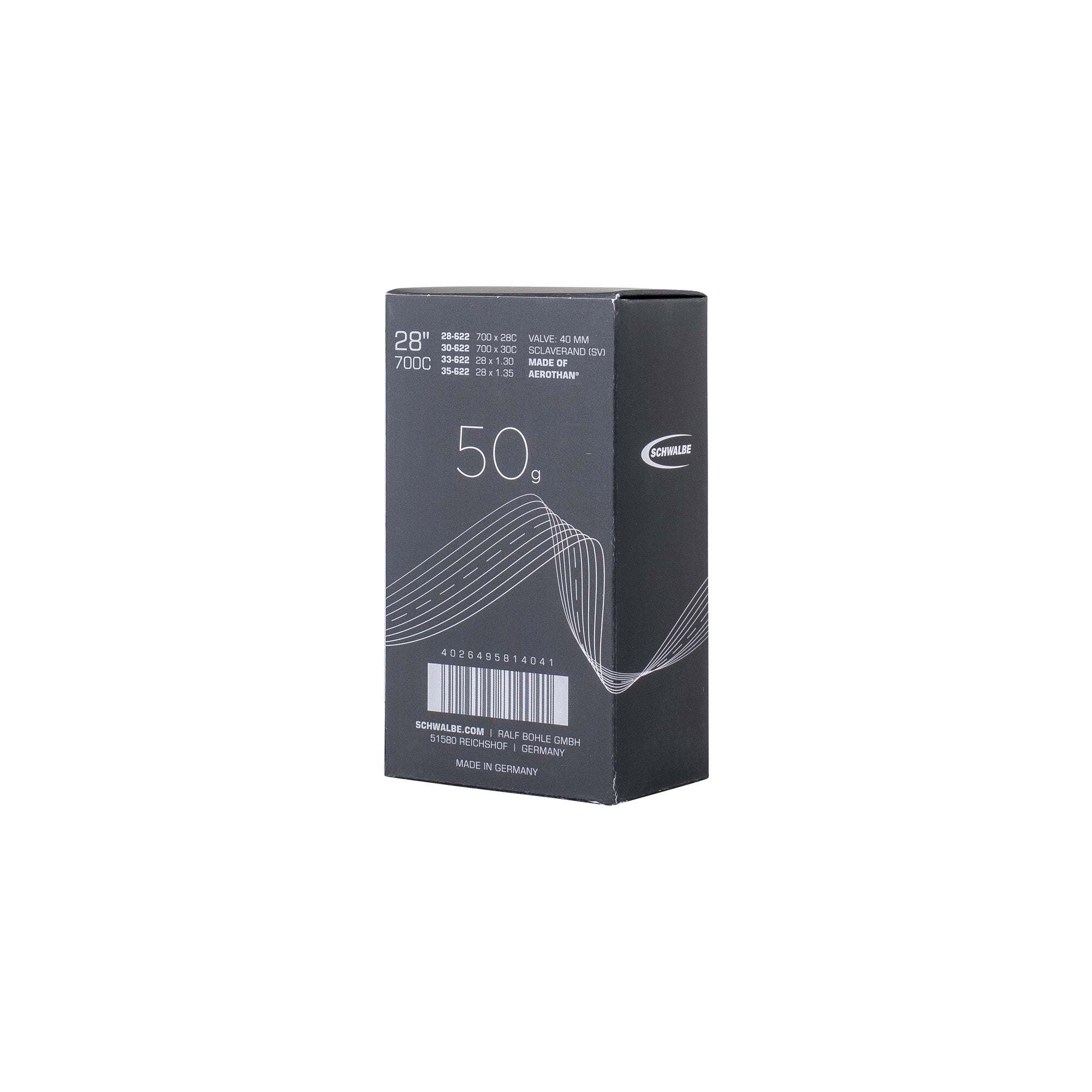 Schwalbe SV16E Aerothan Inner Tube 700 x 28-35c