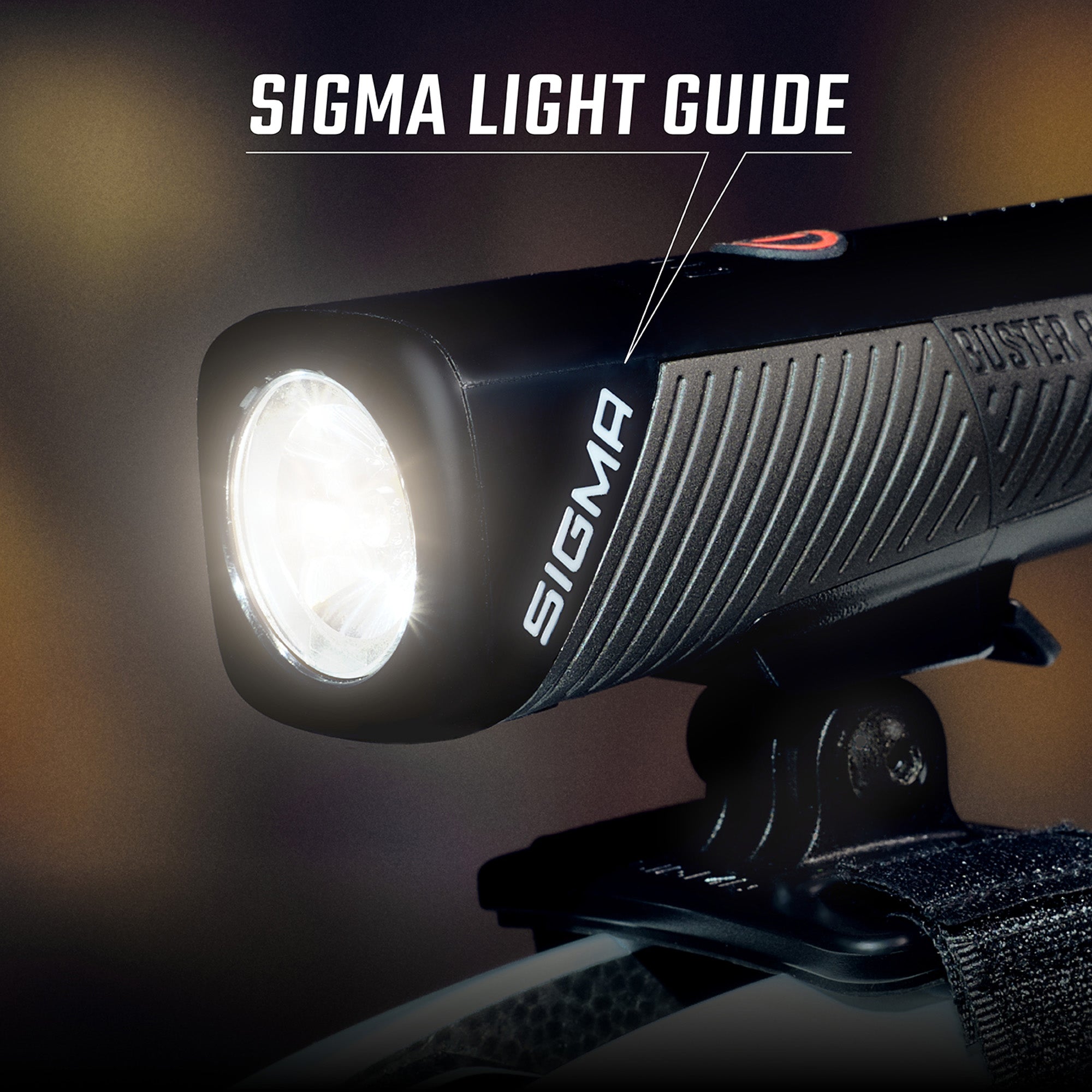 Sigma Buster 800 Headlight w/helmet mount