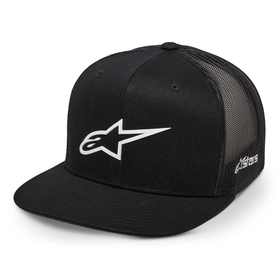 Alpinestars 3D Ageless Trucker Hat Black White