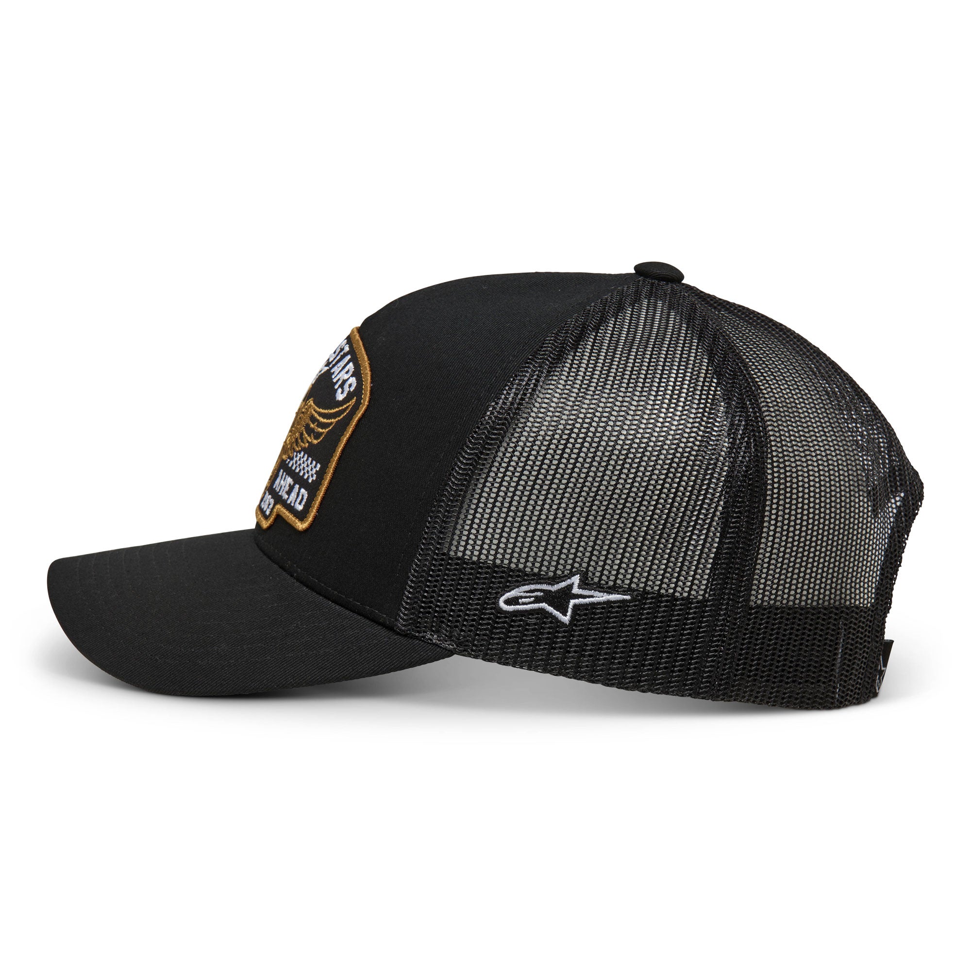 Alpinestars Heritage Patch Trucker Hat Black/Black