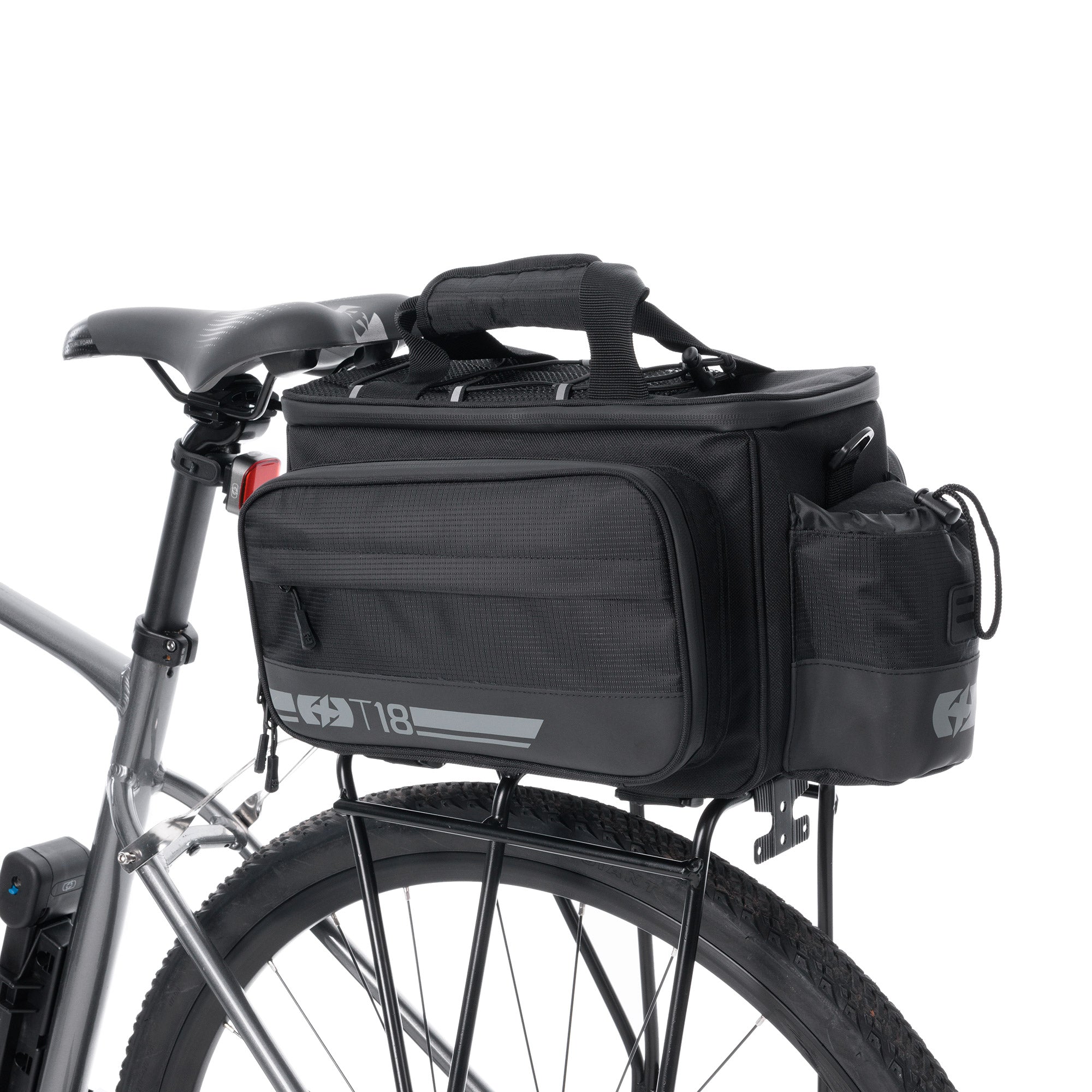 Oxford T18 Rack Top Bag With Panniers 18L