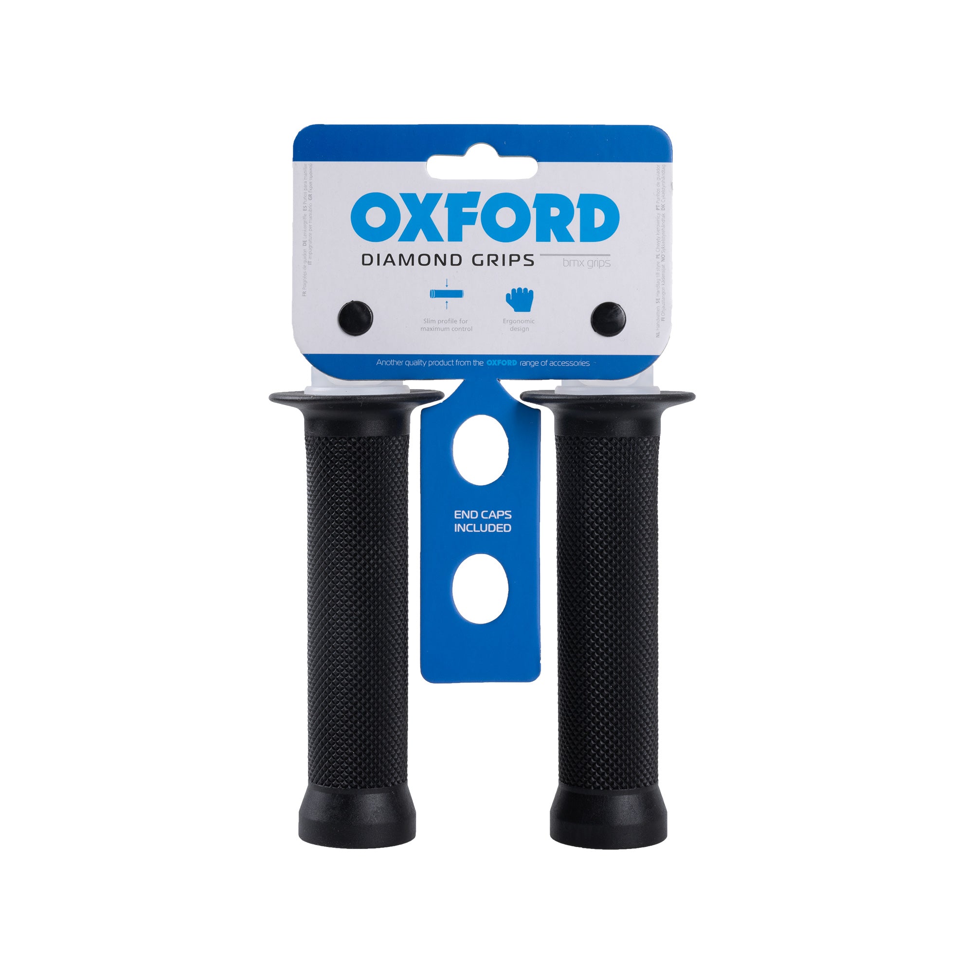 Oxford BMX Diamond Grips-Black