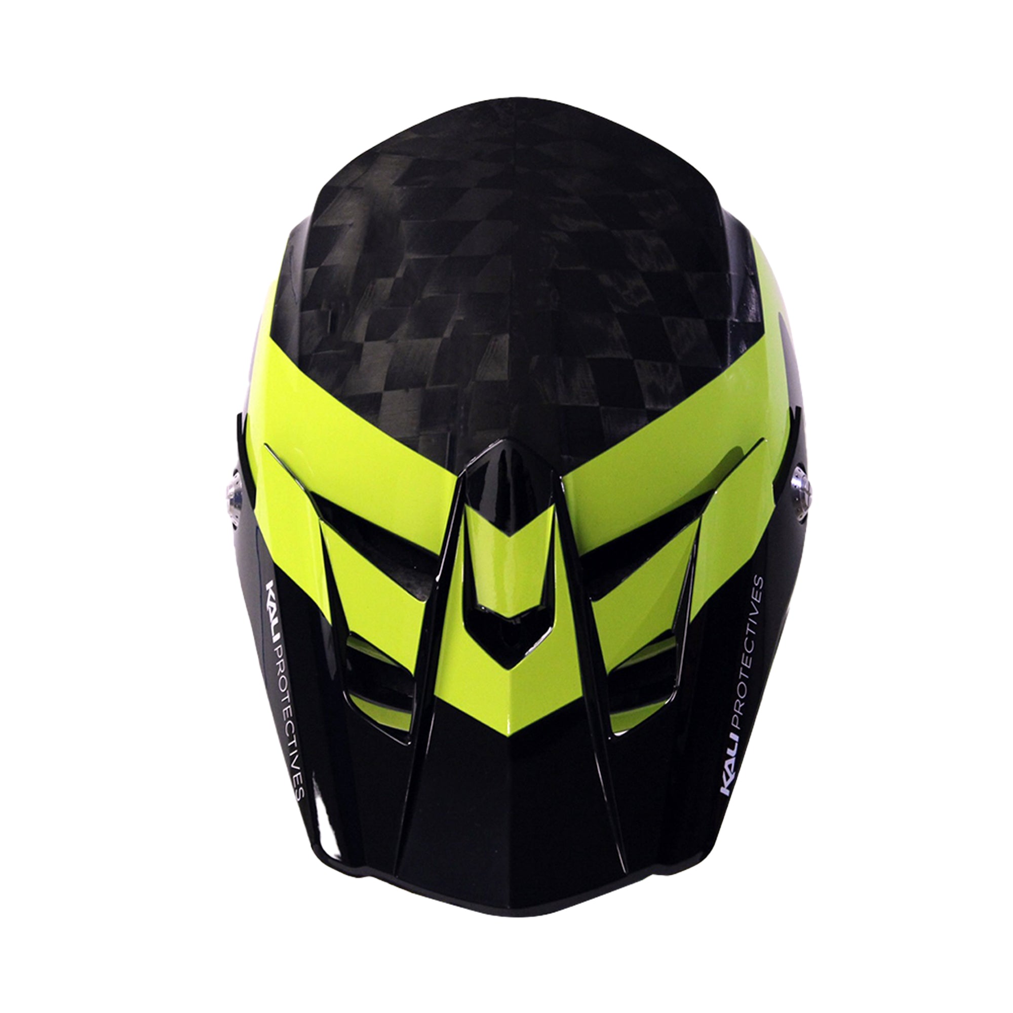 Kali Trinity Carbon Quake Black/Fluo Yellow M