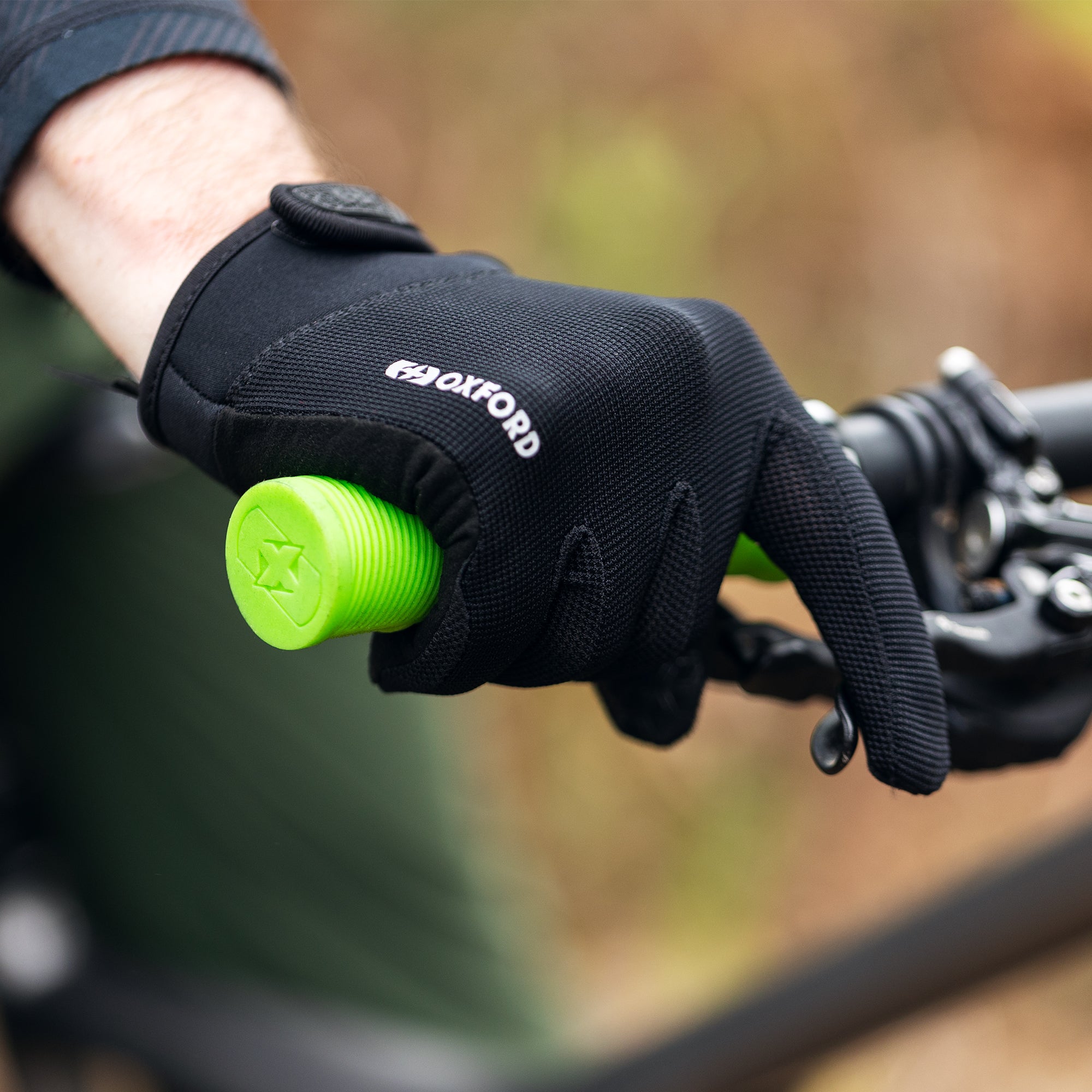 Oxford Driver Lock-on MTB Grips Green