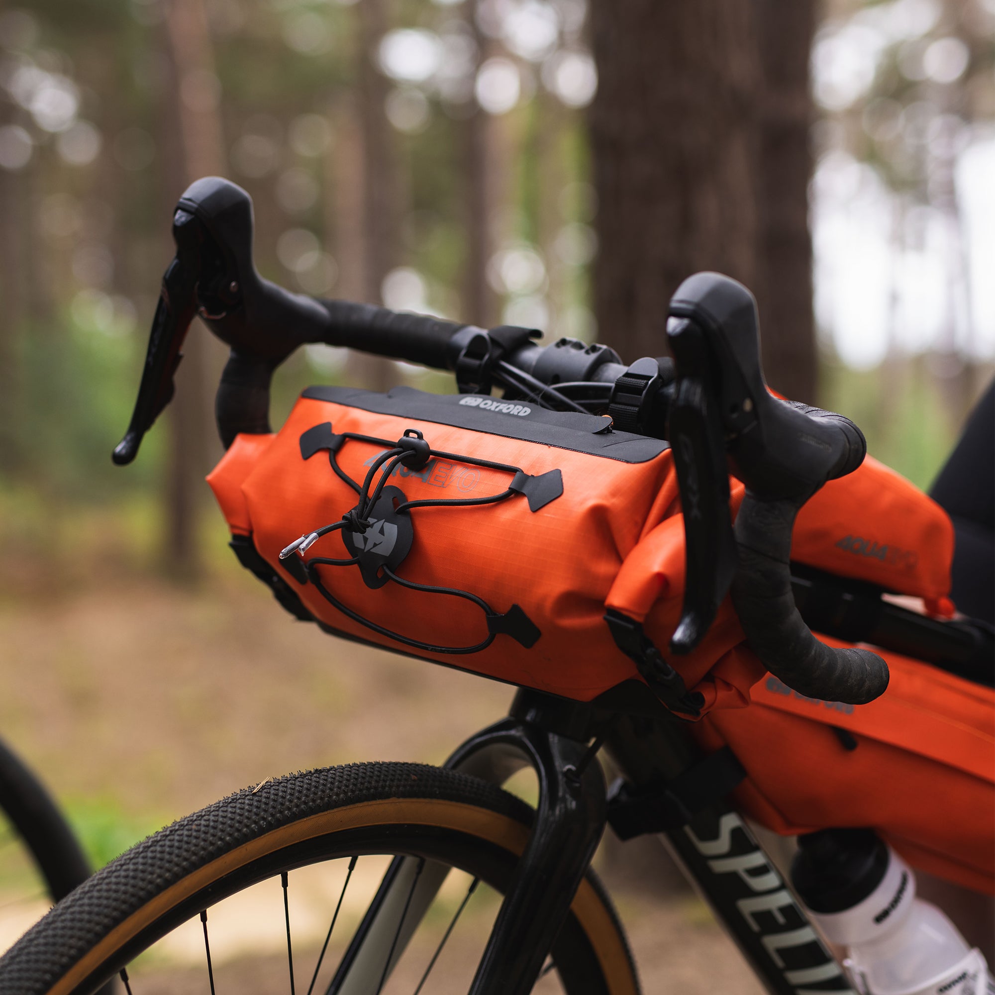 Oxford Aqua Evo Adventure Handlebar Pack-Orange