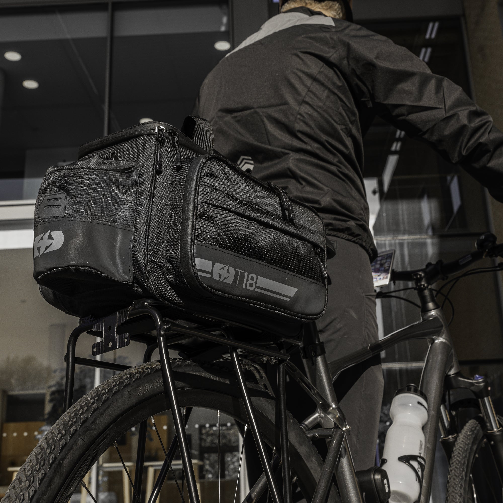 Oxford T18 Rack Top Bag With Panniers 18L