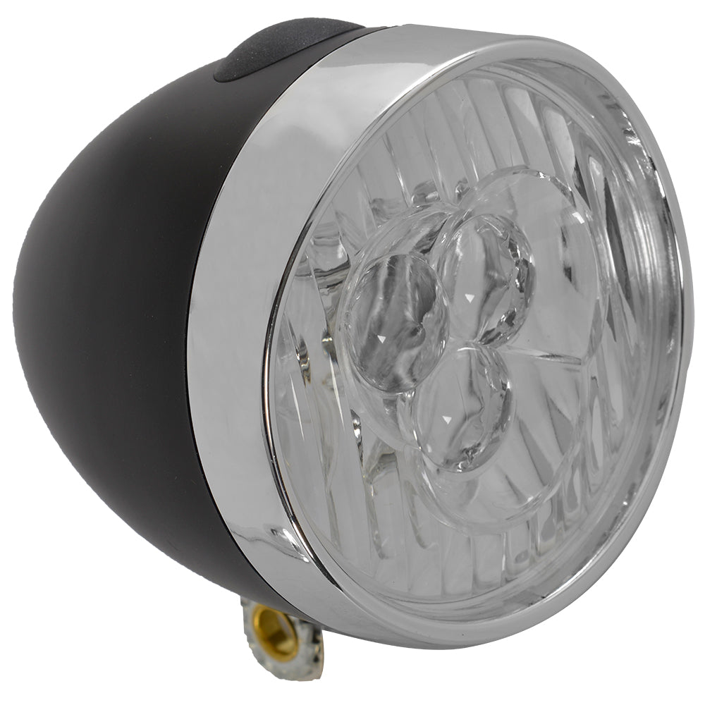 OXC Ultratorch Retro 3 LED Headlight Black