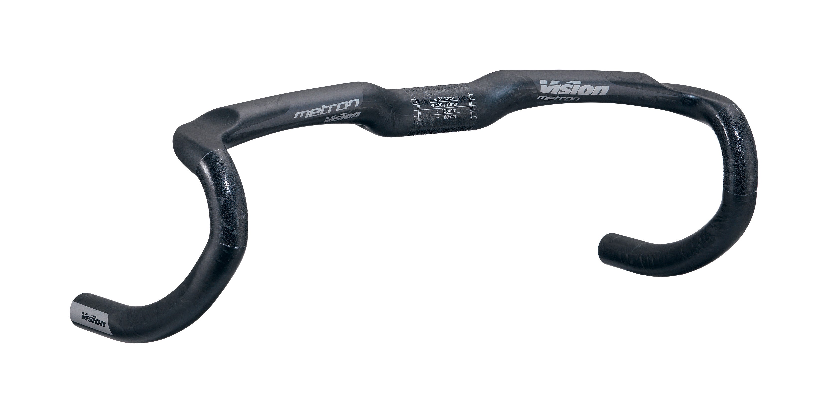 Vision Metron 4D Di2 Compact Bar (31.8mm, 42cm, Grey Decal, V16)