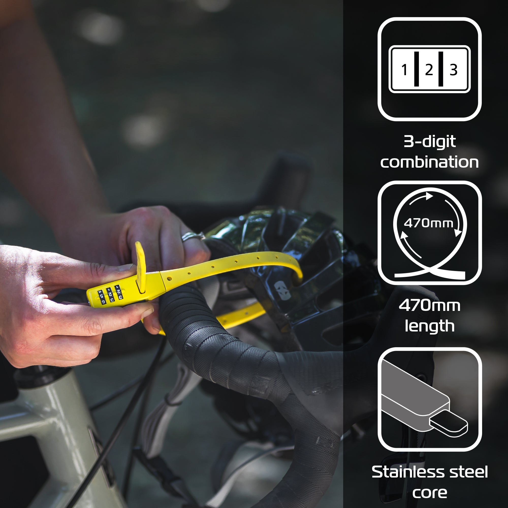 OXC Combi Zip Lock Yellow