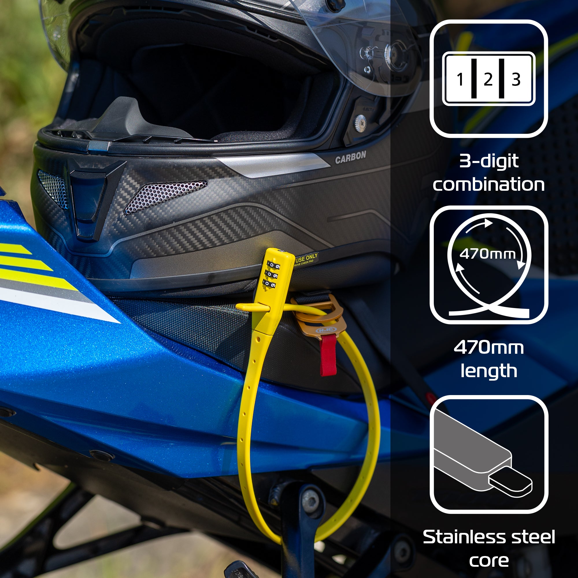 OXC Combi Zip Lock Yellow