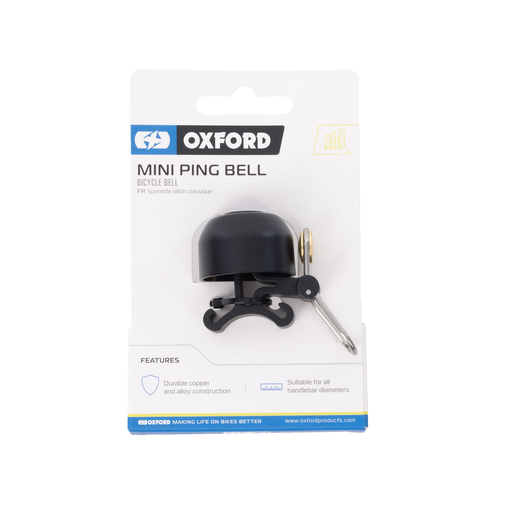 Oxford Mini Ping Bell Black