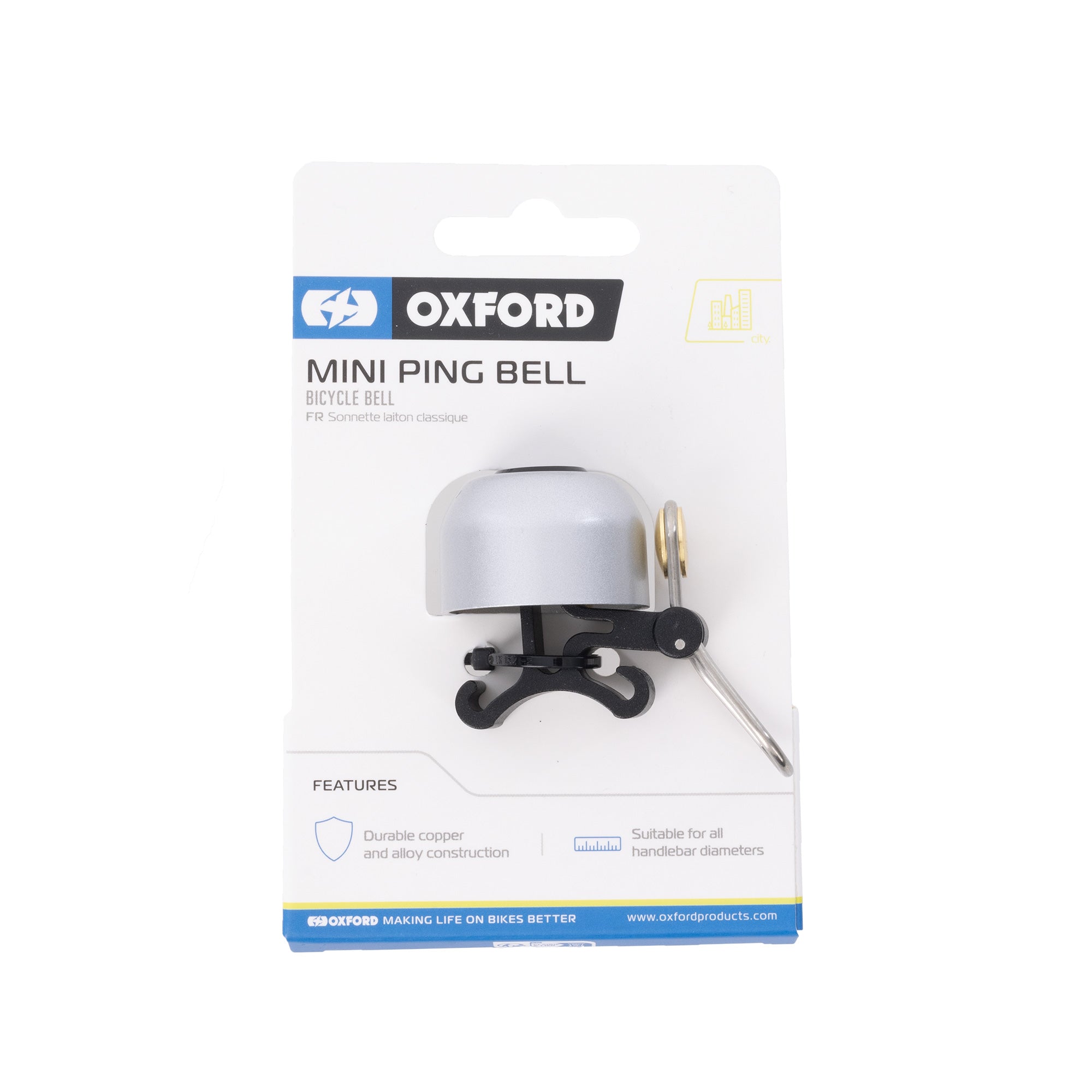 Oxford Mini Ping Bell Silver