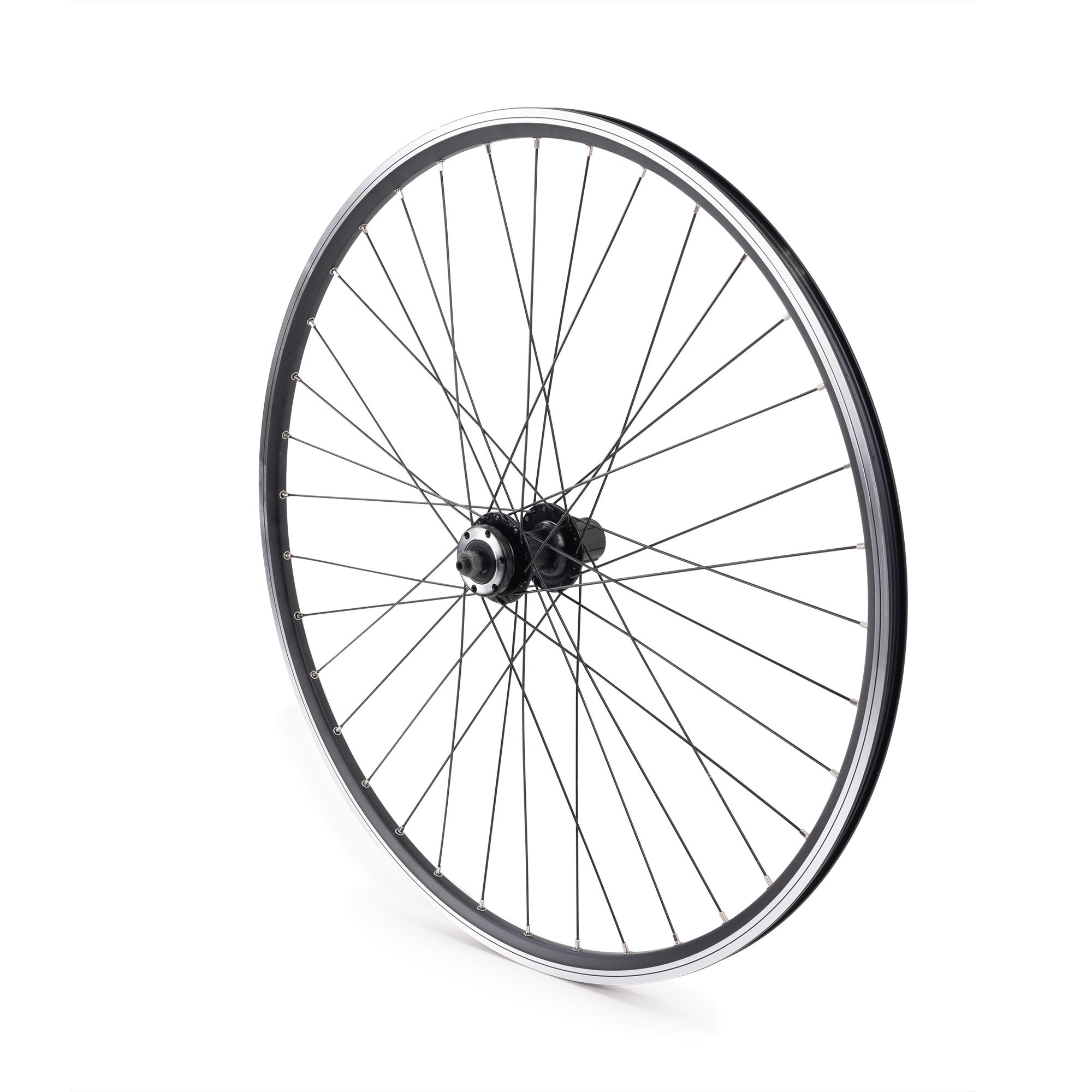 Rear Wheel 700c Road Cassette Black D/wall Disc Ready