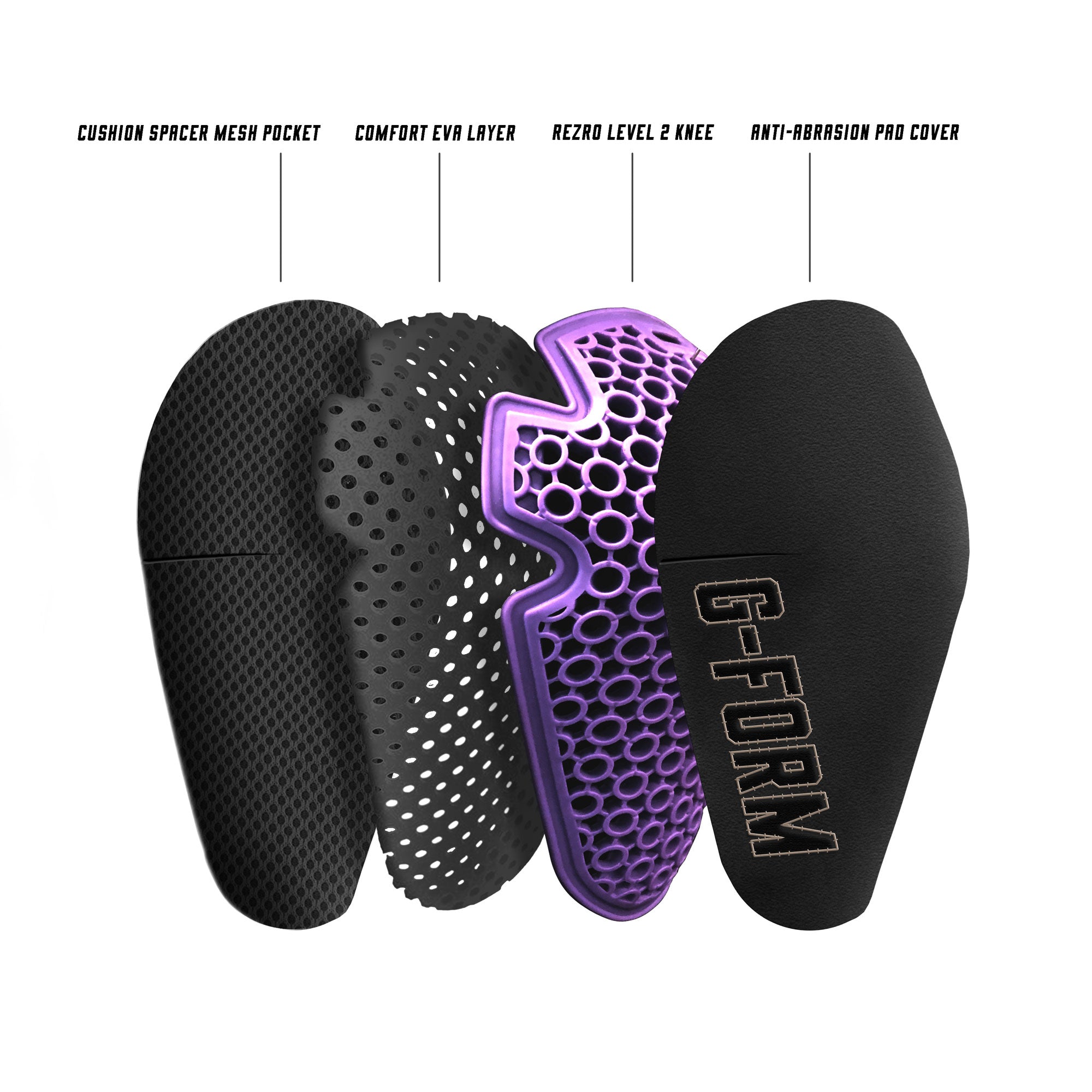 G-Form Emil Johansson Signature Knee Guard XL