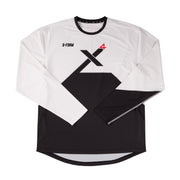 G-Form Pro-X4 L/S Bike Jersey White/Black L