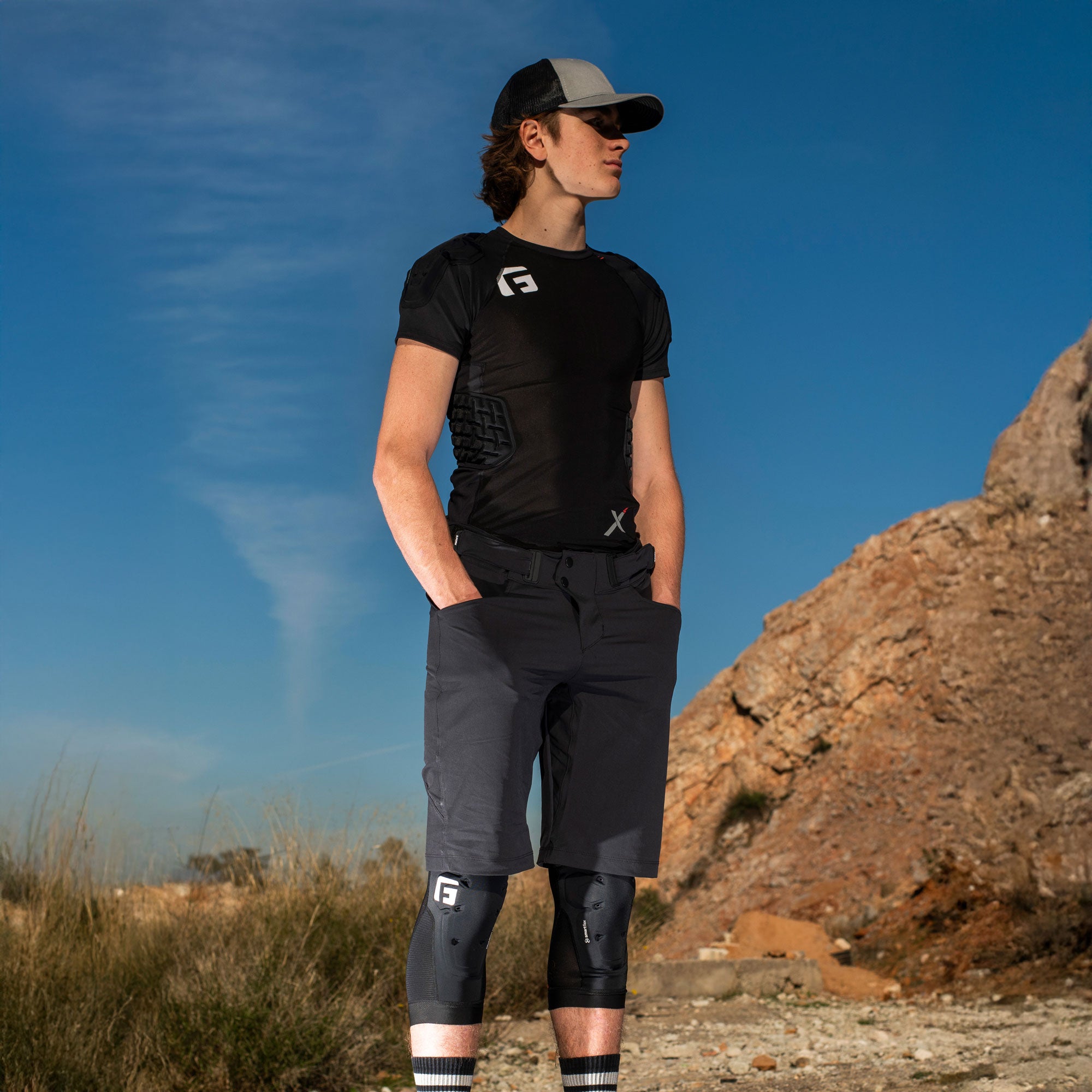 G-Form Pro-X4 Shirt Mens Black M