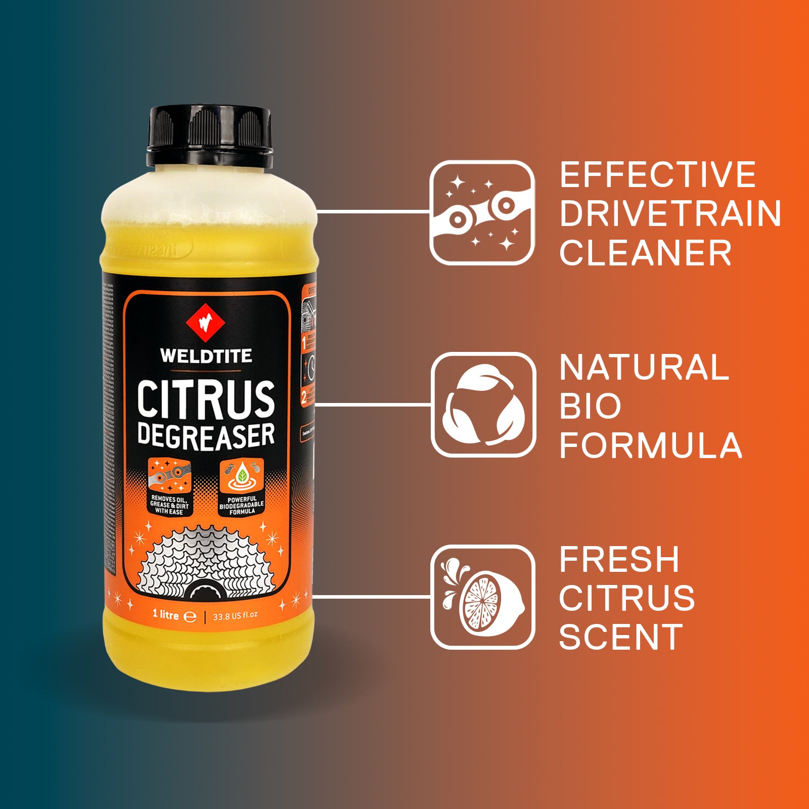 Weldtite Citrus Degreaser (1ltr)