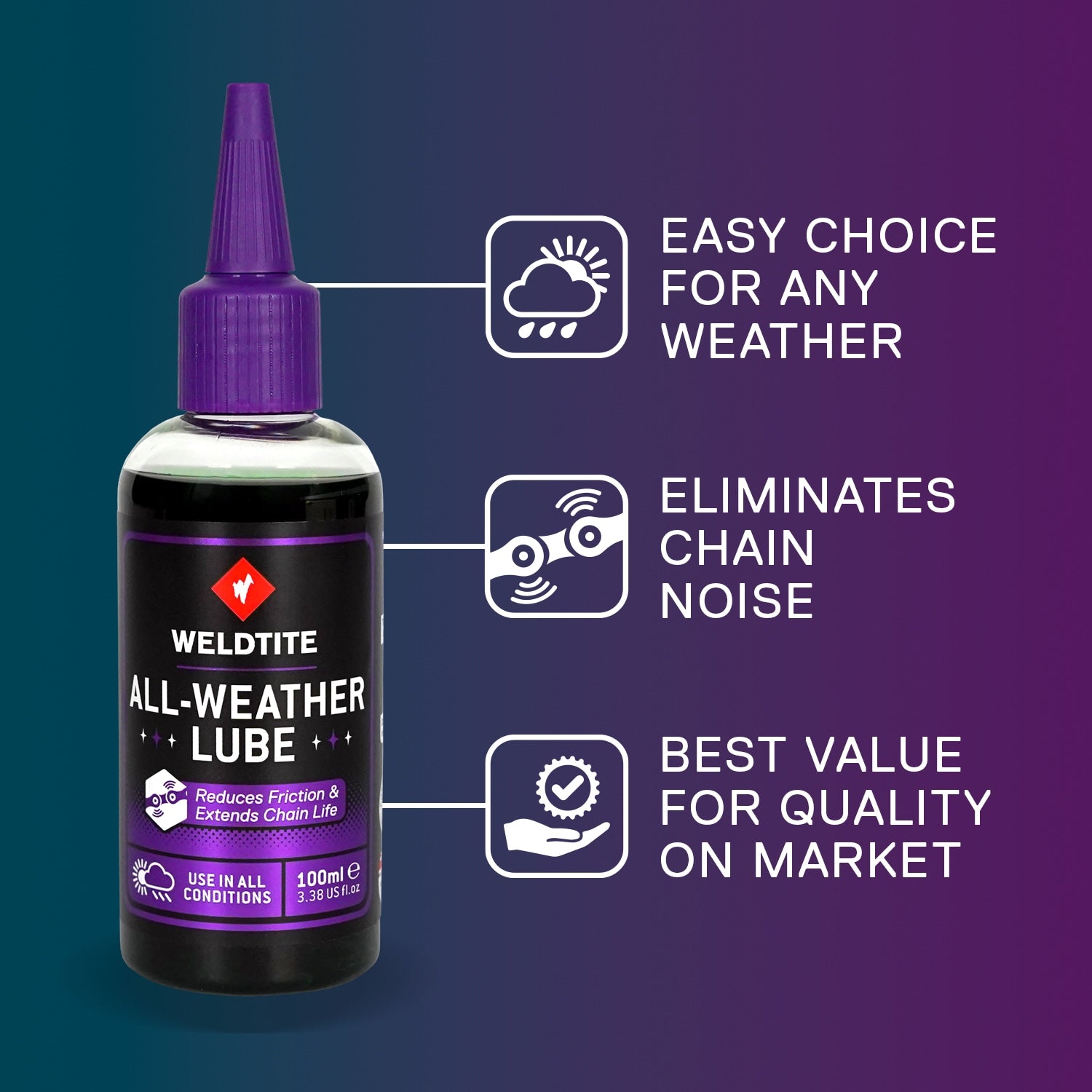 Weldtite All-Weather Lubricant 100ml