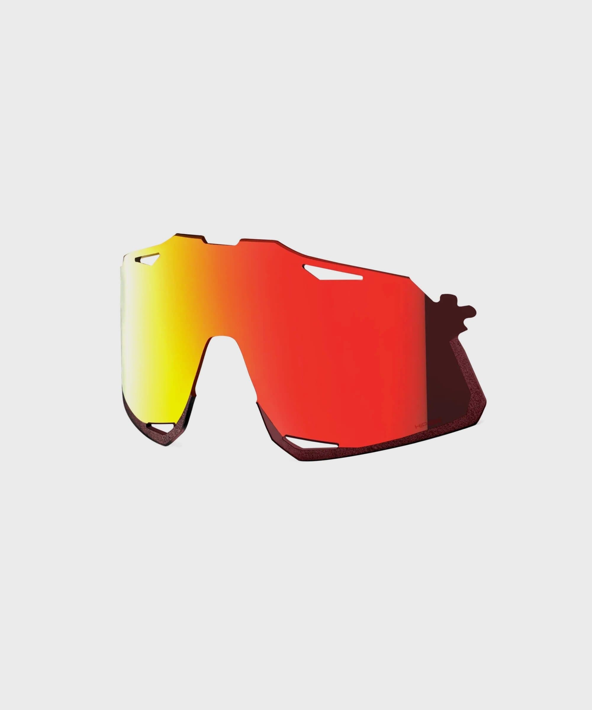 100% Hypercraft Replacement Polycarbonate Lens - HiPER Red Multilayer Mirror