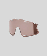 100% Hypercraft Replacement Polycarbonate Lens - HiPER Crimson Silver Mirror