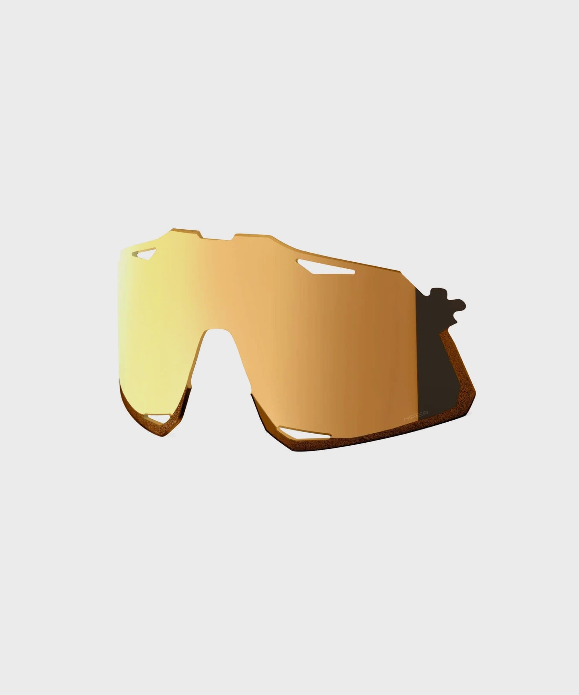 100% Hypercraft Replacement Polycarbonate Lens - HiPER Gold Mirror