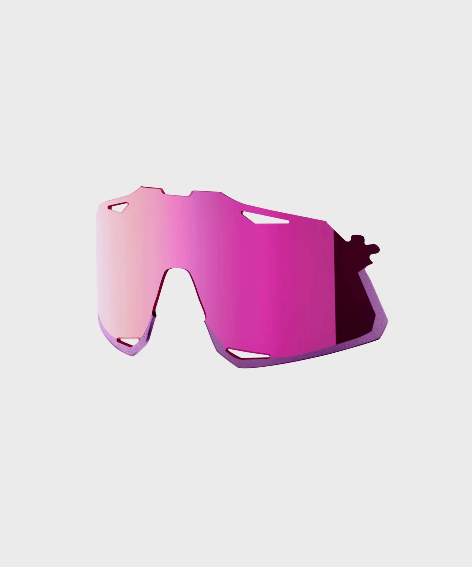 100% Hypercraft Replacement Polycarbonate Lens - Purple Multilayer Mirror